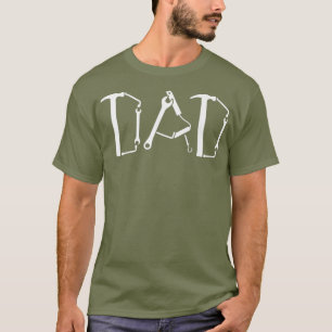 Mannen nieuwe vader voor het eerst die papa opleid t-shirt