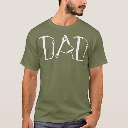 Mannen nieuwe vader voor het eerst die papa opleid t-shirt (Voorkant)