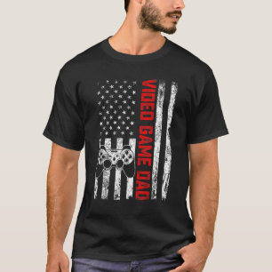 Mannen nieuwe vader voor het eerst videospelletjes t-shirt