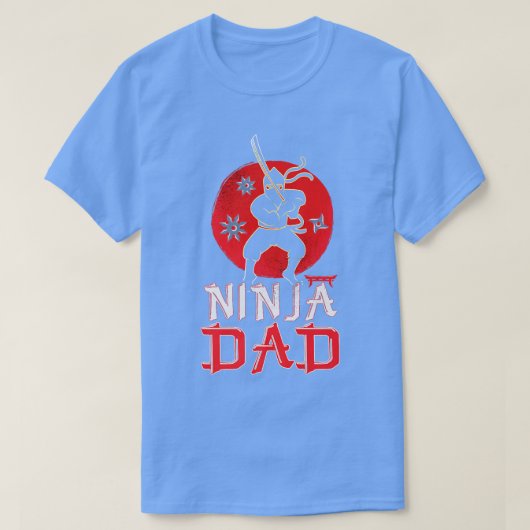 Mannen Ninja Dad Ninja Accessoires Ninja Costume F T-shirt (Design voorkant)