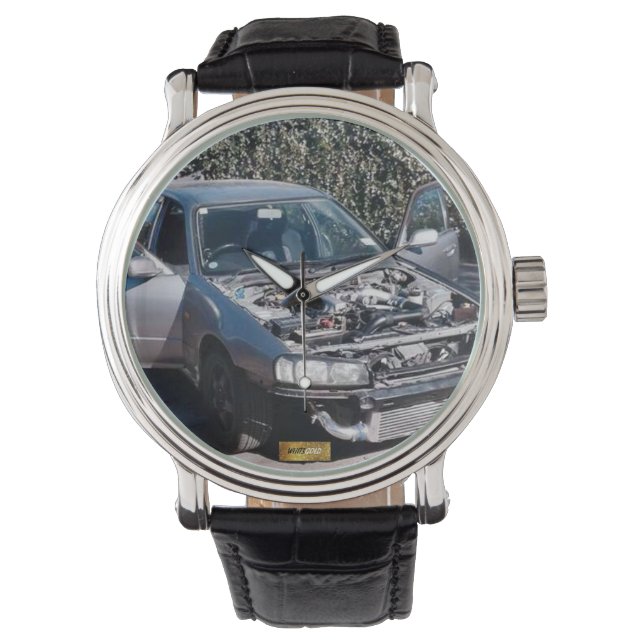 Mannen Nissan Skyline Watch Horloge (Voorkant)