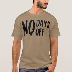 Mannen NO-DAGEN OFF Gym Fitness Workout Bodybuildi T-shirt