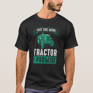 Mannen nog maar één tractorboer t-shirt