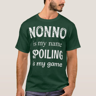 Mannen non is mijn naam Italië Grandpa T-shirt