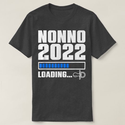 Mannen Nonno 2022 oplegger T-shirt (Design voorkant)