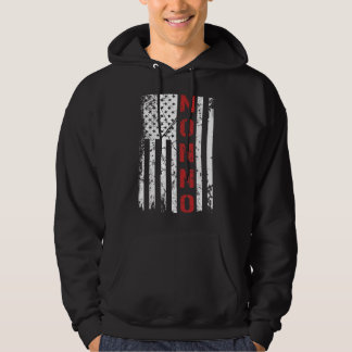 Mannen Nonno  Amerikaanse vlag voor papa Hoodie