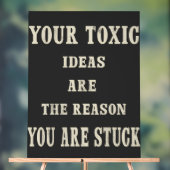 Mannen Novelty Shirt Zwart  Quote Classic Acryl Bord (Neutraal)