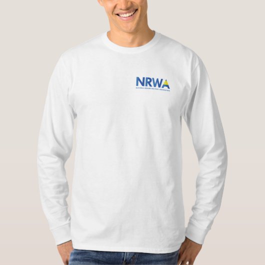 Mannen NRWA Lange T-Shirt (Voorkant)