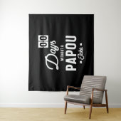 Mannen nul dagen zonder een Papoea Joke Wandkleed (In situ)