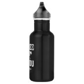 Mannen nul dagen zonder een Papoea Joke Waterfles (Rechts)