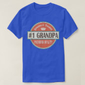 Mannen nummer 1 grootvader 1 dag G T-shirt (Design voorkant)