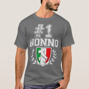 Mannen nummer één niet-Italiaanse grootvader T-shirt