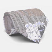 Mannen Nun Art Necktie, "Westminster Abbey Sisters Stropdas (Opgerold)