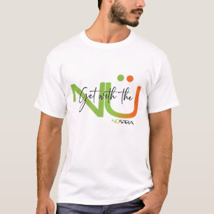 Mannen NüSpira krijgen met het NÜ T Shirt