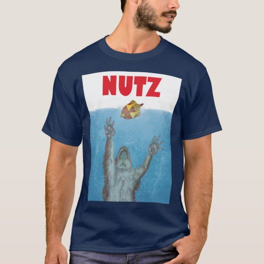Mannen Nutz T-shirt (Voorkant)