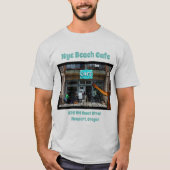 Mannen Nye Beach Cafe Shirt (Voorkant)
