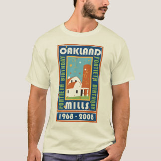 Mannen Oakland Mills 40th Birthday T-Shirt