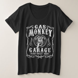 Mannen officiële gasapen Bloedzweet bier Grote Maat T-shirt