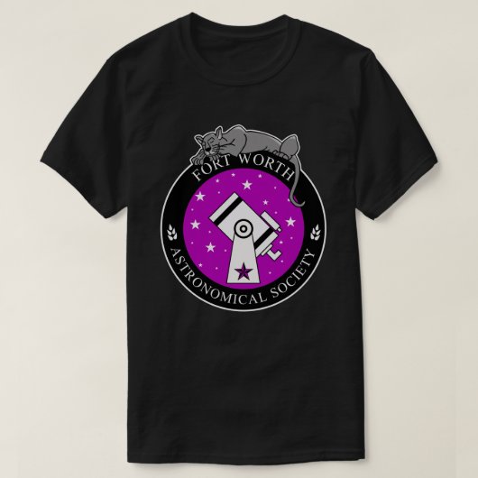 Mannen Officiële Logo Shirt Zwart (Design voorkant)