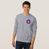 Mannen Officiële Logo Sweatshirt Grijs (Voorkant volledig)