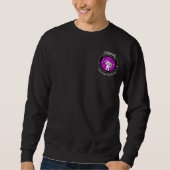 Mannen Officiële Logo Sweatshirt Zwart (Voorkant)
