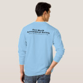 Mannen officiële Logo T-shirt met lange mouwen (Achterkant volledig)