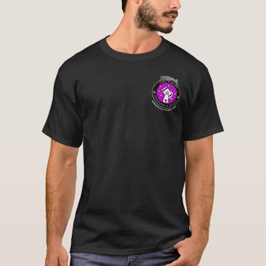 Mannen Officiële Small Logo Shirt Zwart (Voorkant)