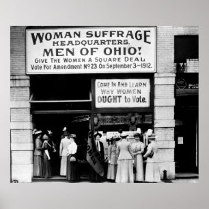 Mannen Ohio! :1912 Poster