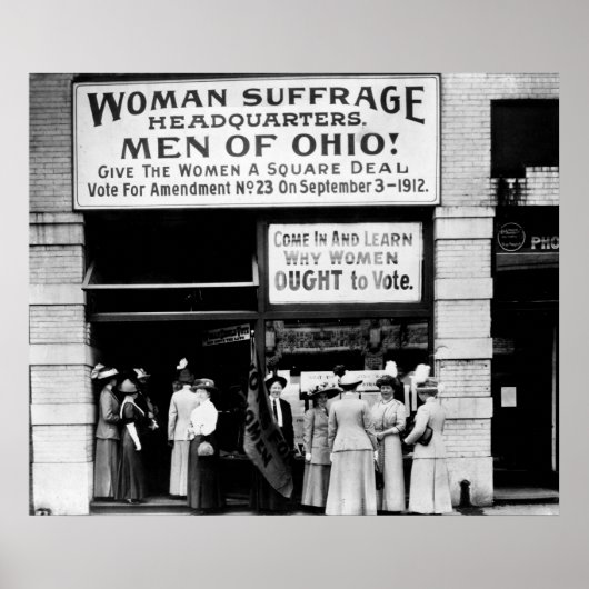 Mannen Ohio! :1912 Poster (Voorkant)