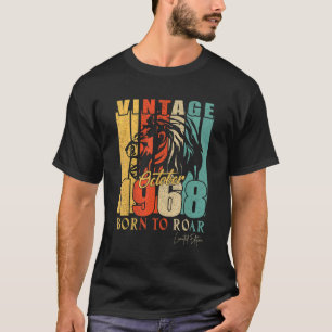 Mannen oktober 1968 54 jaar oude Limited Edition L T-shirt