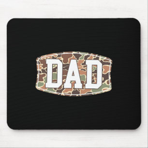 Mannen Old School Camo Dad1 Muismat