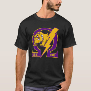 Mannen Omega-1911 Da Bruhz Bulldog Psi-Phi Ques T-shirt