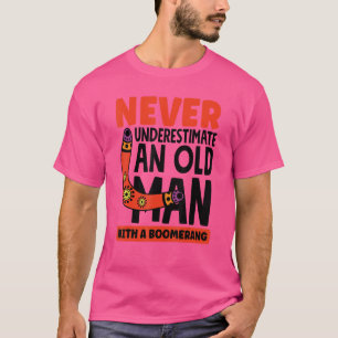 Mannen onderschatten nooit een opa met een Boemera T-shirt