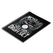 Mannen onderschatten nooit een oud Man met een tro Notitieboek (Linkerzijde)