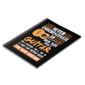 Mannen onderschatten nooit het oude goudgol van de notitieboek (Linkerzijde)