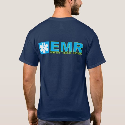 Mannen Ondertekening EMR Shirt (Achterkant)
