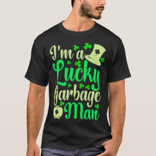 Mannen One Lucky Garbage Man Collectie St P T-shirt