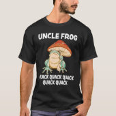 Mannen oom Frog Animal Pun Love Amphibian Toad for T-shirt (Voorkant)