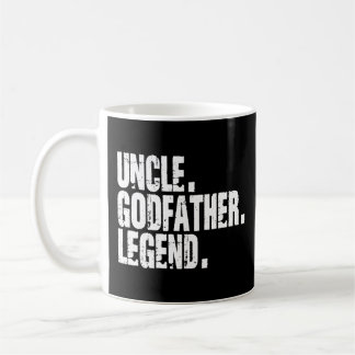 Mannen oom Godfather Legend Nephew Niece Godchil Koffiemok