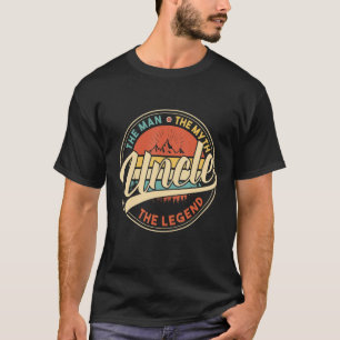 Mannen oom het Man de mythe de legendarische vader T-shirt