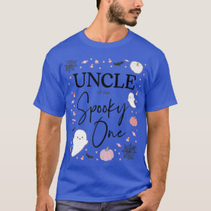Mannen oom van de Spooky One Girl Eerste verjaarda T-shirt
