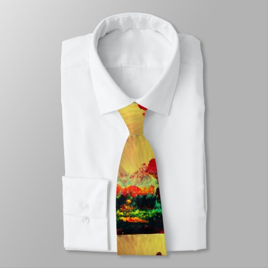 Mannen Oorspronkelijke schilderende stropdas (Gebonden)