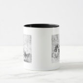 Mannen op een foto van de "Deadwood Coach" Mok (Midden)