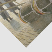 Mannen op het strand (gevaarlijk werk bij lage tem tissuepapier (Detail)