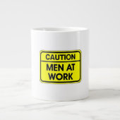 mannen op het werk jumbo - mok (Voorkant)