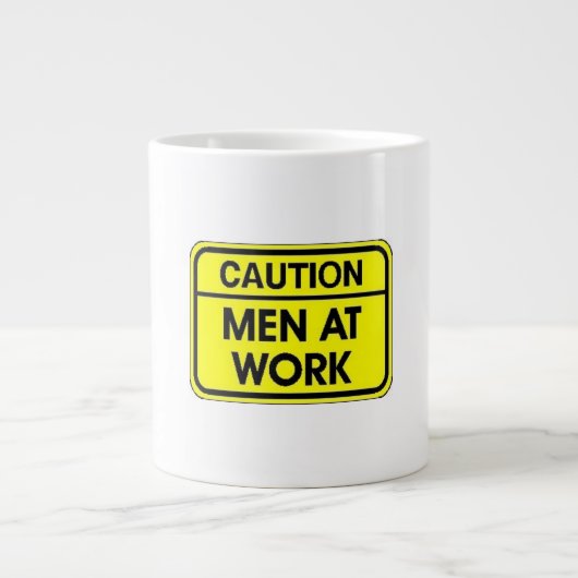 mannen op het werk jumbo - mok (Voorkant)