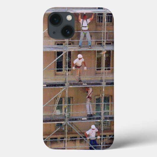 Mannen op iPhone 13-Hoesje met segmentering Case-Mate iPhone Case (Achterkant)