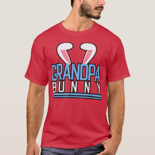 Mannen opa Bunny Costume Cute Family Matching Ea T-shirt