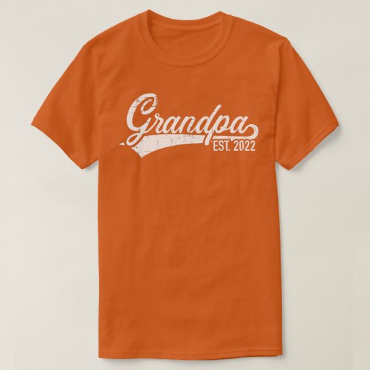 Mannen opa est t-shirt (Design voorkant)