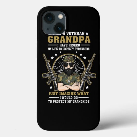 Mannen opa heeft het leven in gevaar gebracht om G Case-Mate iPhone Case (Achterkant)